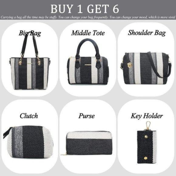 New 6 in 1 bundle * Designer Purses and Handbags - Picture 7 of 9